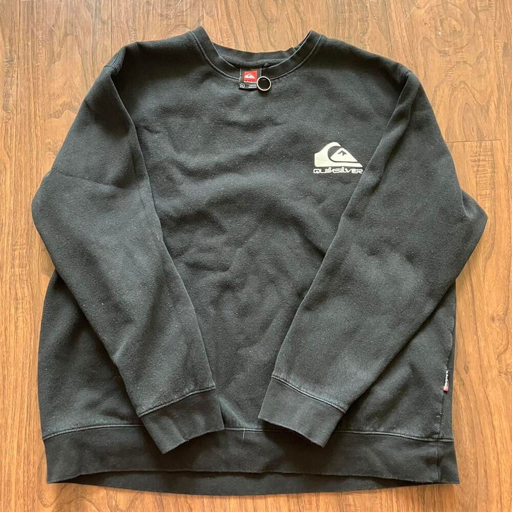 Quiksilver Men's Black Sweatshirt